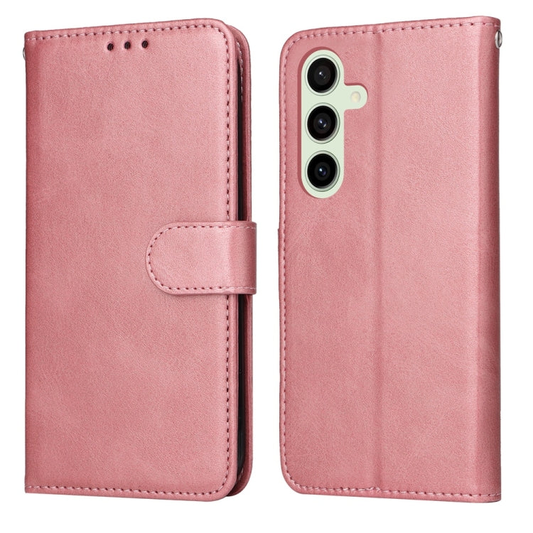 Classic Calf Texture Flip Leather Phone Case, For Galaxy S24 FE 5G
