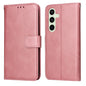 Classic Calf Texture Flip Leather Phone Case, For Galaxy S24 FE 5G
