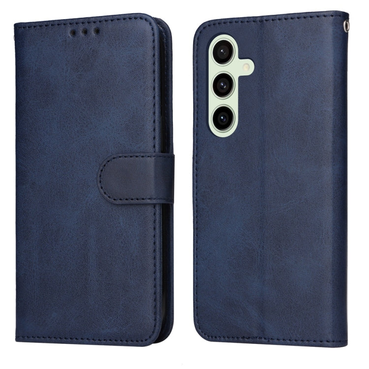 Classic Calf Texture Flip Leather Phone Case, For Galaxy S24 FE 5G