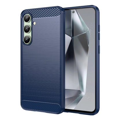 Carbon Fiber Brushed Texture TPU Phone Case, For Galaxy S26 FE 5G, For Samsung Galaxy S26+ 5G, For Samsung Galaxy S26 Edge 5G, For Samsung Galaxy S26 Ultra 5G, For Samsung Galaxy S25 FE 5G, For Samsung Galaxy S25 Edge 5G, For Samsung Galaxy S25 5G     ...
