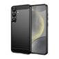 Carbon Fiber Brushed Texture TPU Phone Case, For Galaxy S26 FE 5G, For Samsung Galaxy S26+ 5G, For Samsung Galaxy S26 Edge 5G, For Samsung Galaxy S26 Ultra 5G, For Samsung Galaxy S25 FE 5G, For Samsung Galaxy S25 Edge 5G, For Samsung Galaxy S25 5G     ...