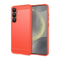 Carbon Fiber Brushed Texture TPU Phone Case, For Galaxy S26 FE 5G, For Samsung Galaxy S26+ 5G, For Samsung Galaxy S26 Edge 5G, For Samsung Galaxy S26 Ultra 5G, For Samsung Galaxy S25 FE 5G, For Samsung Galaxy S25 Edge 5G, For Samsung Galaxy S25 5G     ...