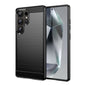Carbon Fiber Brushed Texture TPU Phone Case, For Galaxy S26 FE 5G, For Samsung Galaxy S26+ 5G, For Samsung Galaxy S26 Edge 5G, For Samsung Galaxy S26 Ultra 5G, For Samsung Galaxy S25 FE 5G, For Samsung Galaxy S25 Edge 5G, For Samsung Galaxy S25 5G     ...