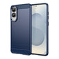 Carbon Fiber Brushed Texture TPU Phone Case, For Galaxy S26 FE 5G, For Samsung Galaxy S26+ 5G, For Samsung Galaxy S26 Edge 5G, For Samsung Galaxy S26 Ultra 5G, For Samsung Galaxy S25 FE 5G, For Samsung Galaxy S25 Edge 5G, For Samsung Galaxy S25 5G     ...