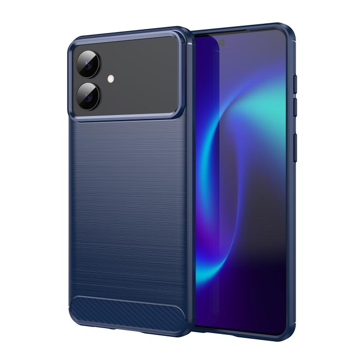 Carbon Fiber Brushed Texture TPU Phone Case, For Galaxy S26 FE 5G, For Samsung Galaxy S26+ 5G, For Samsung Galaxy S26 Edge 5G, For Samsung Galaxy S26 Ultra 5G, For Samsung Galaxy S25 FE 5G, For Samsung Galaxy S25 Edge 5G, For Samsung Galaxy S25 5G     ...