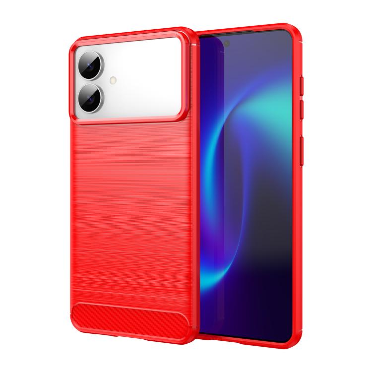 Carbon Fiber Brushed Texture TPU Phone Case, For Galaxy S26 FE 5G, For Samsung Galaxy S26+ 5G, For Samsung Galaxy S26 Edge 5G, For Samsung Galaxy S26 Ultra 5G, For Samsung Galaxy S25 FE 5G, For Samsung Galaxy S25 Edge 5G, For Samsung Galaxy S25 5G     ...