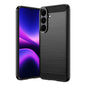 Carbon Fiber Brushed Texture TPU Phone Case, For Galaxy S26 FE 5G, For Samsung Galaxy S26+ 5G, For Samsung Galaxy S26 Edge 5G, For Samsung Galaxy S26 Ultra 5G, For Samsung Galaxy S25 FE 5G, For Samsung Galaxy S25 Edge 5G, For Samsung Galaxy S25 5G     ...