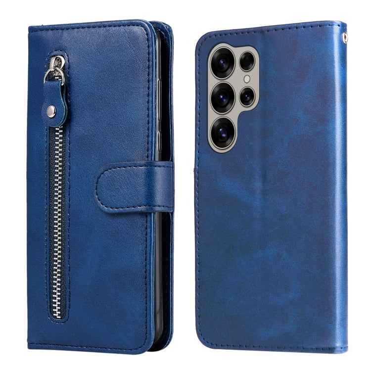 Fashion Calf Texture Zipper Leather Phone Case, For Samsung Galaxy S26+ 5G, For Samsung Galaxy S26 Edge 5G, For Samsung Galaxy S26 Ultra 5G, For Samsung Galaxy S26 5G, For Samsung Galaxy S25 Edge 5G, For Samsung Galaxy S25 5G, For Samsung Galaxy S25+ 5...