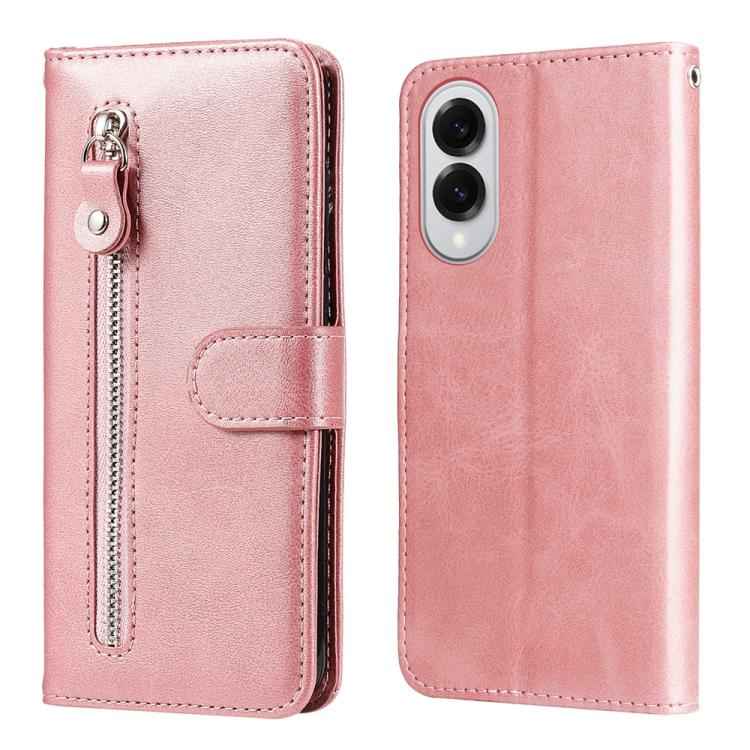 Fashion Calf Texture Zipper Leather Phone Case, For Samsung Galaxy S26+ 5G, For Samsung Galaxy S26 Edge 5G, For Samsung Galaxy S26 Ultra 5G, For Samsung Galaxy S26 5G, For Samsung Galaxy S25 Edge 5G, For Samsung Galaxy S25 5G, For Samsung Galaxy S25+ 5...