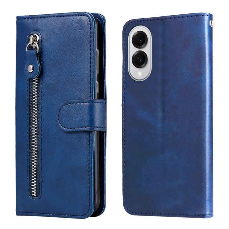 Fashion Calf Texture Zipper Leather Phone Case, For Samsung Galaxy S26+ 5G, For Samsung Galaxy S26 Edge 5G, For Samsung Galaxy S26 Ultra 5G, For Samsung Galaxy S26 5G, For Samsung Galaxy S25 Edge 5G, For Samsung Galaxy S25 5G, For Samsung Galaxy S25+ 5...