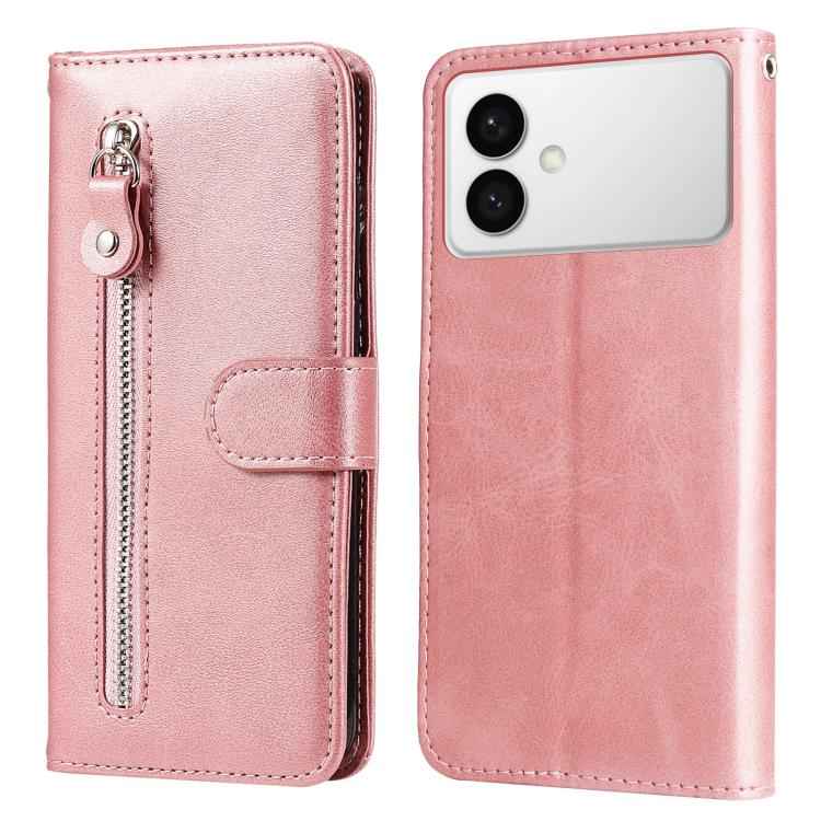 Fashion Calf Texture Zipper Leather Phone Case, For Samsung Galaxy S26+ 5G, For Samsung Galaxy S26 Edge 5G, For Samsung Galaxy S26 Ultra 5G, For Samsung Galaxy S26 5G, For Samsung Galaxy S25 Edge 5G, For Samsung Galaxy S25 5G, For Samsung Galaxy S25+ 5...