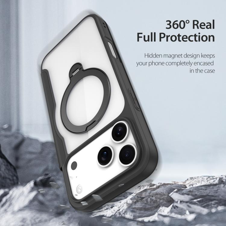 DUX DUCIS Skin X Pro Series MagSafe Ring Holder Leather Phone Case