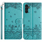 Cat Embossing Pattern Leather Phone Case with Lanyard, For Samsung Galaxy S26+ 5G, For Samsung Galaxy S26 Edge 5G, For Samsung Galaxy S26 Ultra 5G, For Samsung Galaxy S26 5G, For Samsung Galaxy S25 FE 5G, For Samsung Galaxy S25 5G                      ...
