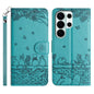 Cat Embossing Pattern Leather Phone Case with Lanyard, For Samsung Galaxy S26+ 5G, For Samsung Galaxy S26 Edge 5G, For Samsung Galaxy S26 Ultra 5G, For Samsung Galaxy S26 5G, For Samsung Galaxy S25 FE 5G, For Samsung Galaxy S25 5G                      ...