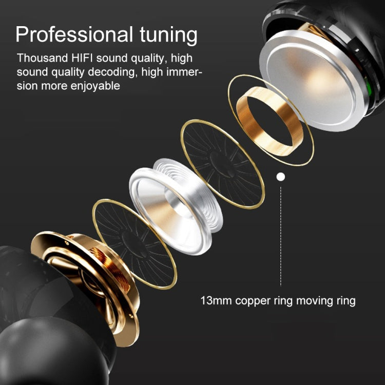 A9 Pro Smart Colorful Touch Screen ANC + ENC Noise Reduction Wireless Bluetooth Earphone