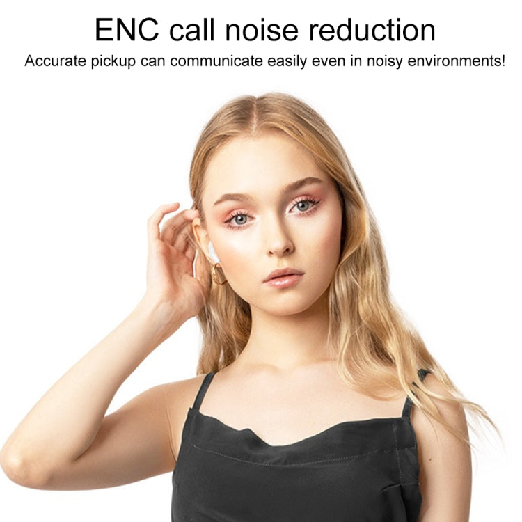 A9 Pro Smart Colorful Touch Screen ANC + ENC Noise Reduction Wireless Bluetooth Earphone