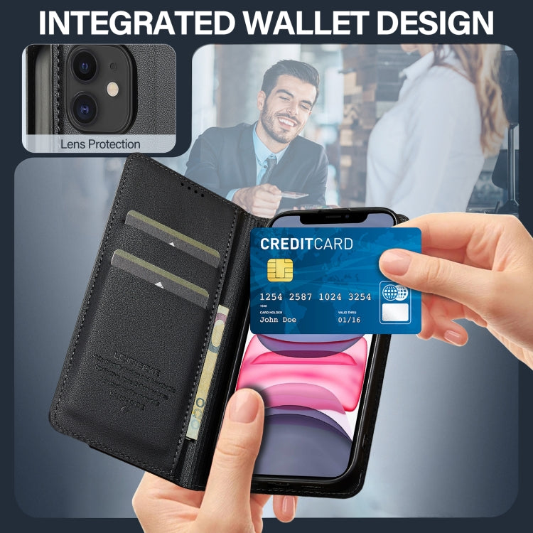 LC.IMEEKE L1 Series Frosted Fine Texture PU Phone Case