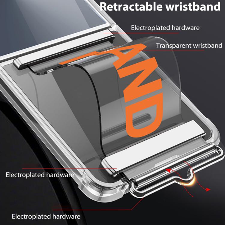 GKK Clear Airbag Wristband Holder Phone Case