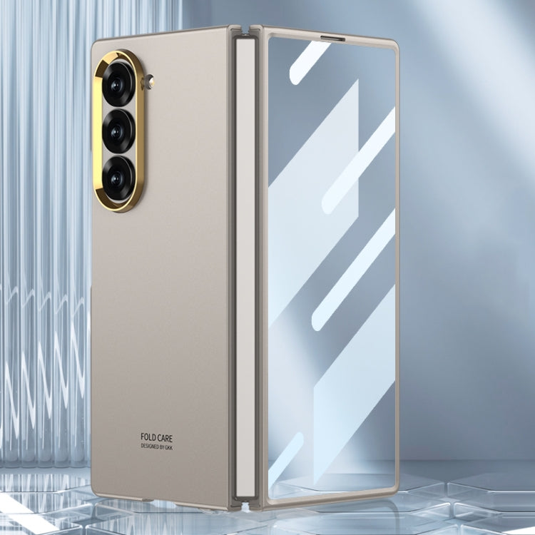 GKK Integrated Ultra-thin Electroplating Lens Frame Phone Case