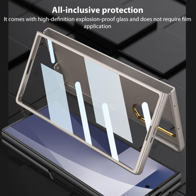 GKK Integrated Ultra-thin Electroplating Lens Frame Phone Case