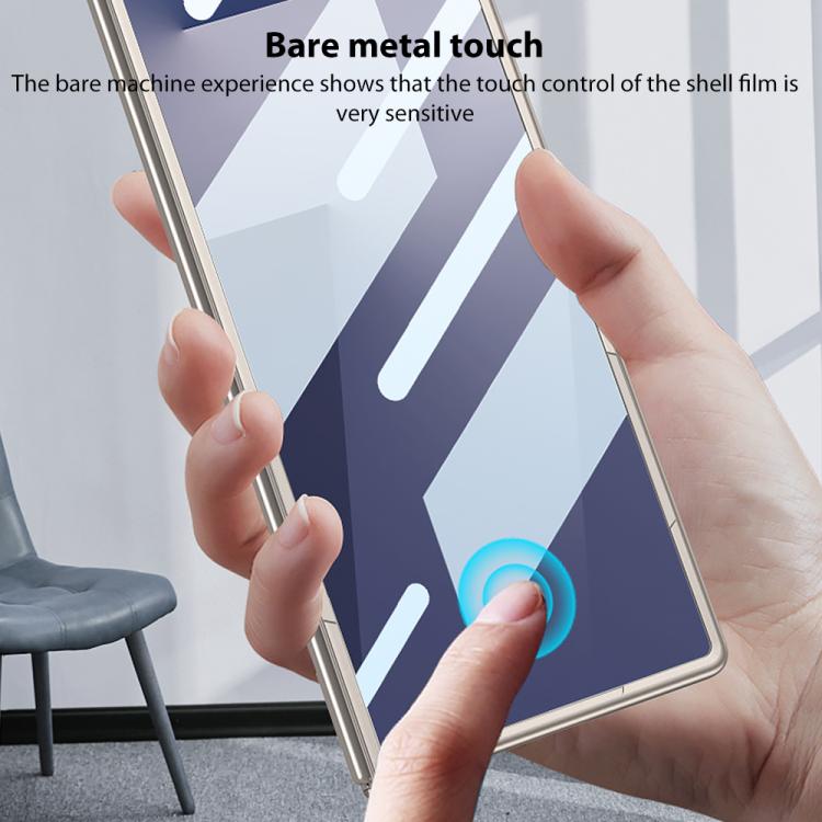 GKK Integrated Ultra-thin Electroplating Lens Frame Phone Case