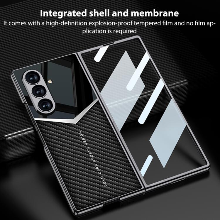 GKK Integrated Plating Leather Knight Full Coverage Phone Case