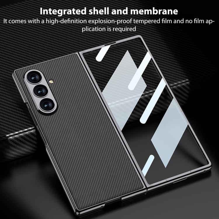 GKK Integrated Plating Leather Full Coverage Phone Case