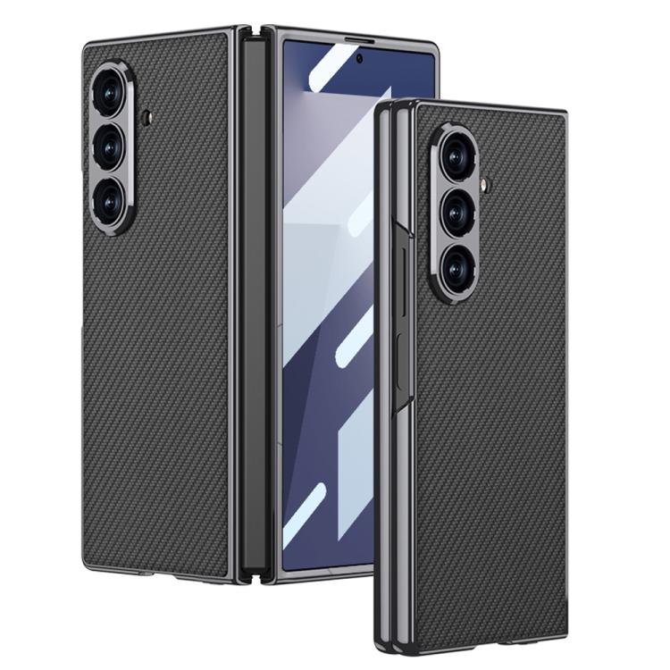 GKK Integrated Plating Leather Full Coverage Phone Case