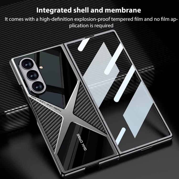 GKK Integrated Leather Electroplating Supersonic Speed Shockproof Phone Case