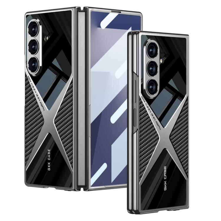 GKK Integrated Leather Electroplating Supersonic Speed Shockproof Phone Case