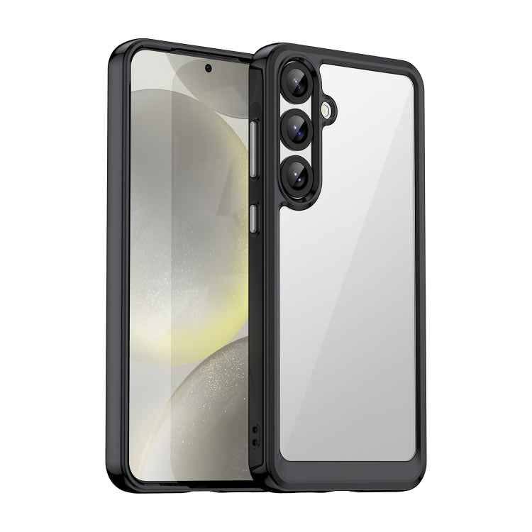 Colorful Series Acrylic Hybrid TPU Phone Case, For Samsung Galaxy S26+ 5G, For Samsung Galaxy S26 Edge 5G, For Samsung Galaxy S26 Ultra 5G, For Samsung Galaxy S26 5G, For Samsung Galaxy S25 Edge 5G, For Samsung Galaxy S25 5G, For Samsung Galaxy S25+ 5G...