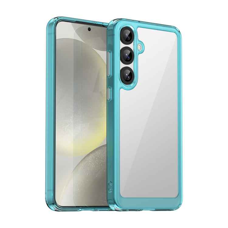 Colorful Series Acrylic Hybrid TPU Phone Case, For Samsung Galaxy S26+ 5G, For Samsung Galaxy S26 Edge 5G, For Samsung Galaxy S26 Ultra 5G, For Samsung Galaxy S26 5G, For Samsung Galaxy S25 Edge 5G, For Samsung Galaxy S25 5G, For Samsung Galaxy S25+ 5G...