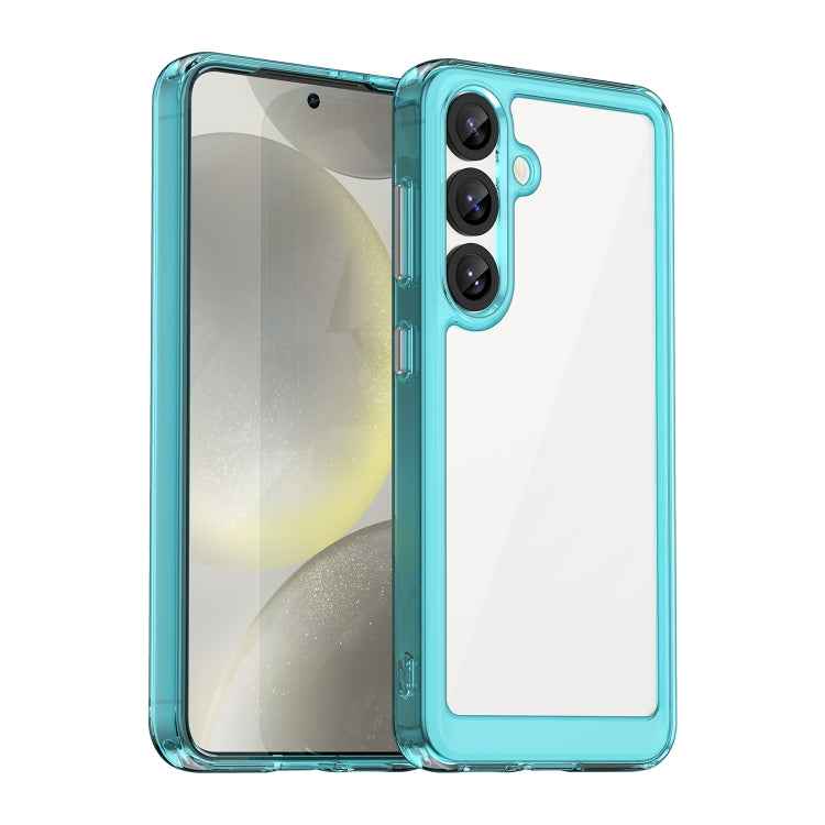 Colorful Series Acrylic Hybrid TPU Phone Case, For Samsung Galaxy S26+ 5G, For Samsung Galaxy S26 Edge 5G, For Samsung Galaxy S26 Ultra 5G, For Samsung Galaxy S26 5G, For Samsung Galaxy S25 Edge 5G, For Samsung Galaxy S25 5G, For Samsung Galaxy S25+ 5G...