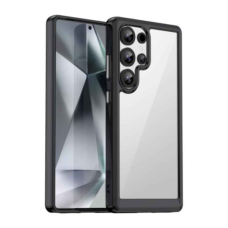 Colorful Series Acrylic Hybrid TPU Phone Case, For Samsung Galaxy S26+ 5G, For Samsung Galaxy S26 Edge 5G, For Samsung Galaxy S26 Ultra 5G, For Samsung Galaxy S26 5G, For Samsung Galaxy S25 Edge 5G, For Samsung Galaxy S25 5G, For Samsung Galaxy S25+ 5G...