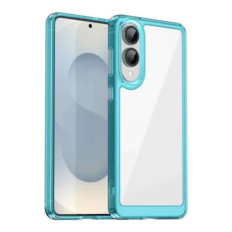 Colorful Series Acrylic Hybrid TPU Phone Case, For Samsung Galaxy S26+ 5G, For Samsung Galaxy S26 Edge 5G, For Samsung Galaxy S26 Ultra 5G, For Samsung Galaxy S26 5G, For Samsung Galaxy S25 Edge 5G, For Samsung Galaxy S25 5G, For Samsung Galaxy S25+ 5G...