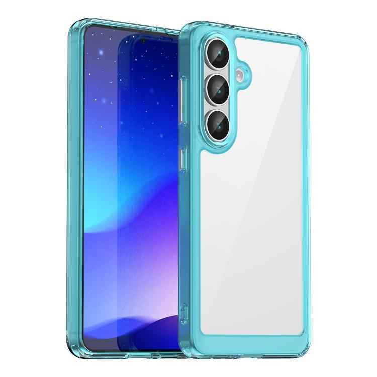 Colorful Series Acrylic Hybrid TPU Phone Case, For Samsung Galaxy S26+ 5G, For Samsung Galaxy S26 Edge 5G, For Samsung Galaxy S26 Ultra 5G, For Samsung Galaxy S26 5G, For Samsung Galaxy S25 Edge 5G, For Samsung Galaxy S25 5G, For Samsung Galaxy S25+ 5G...