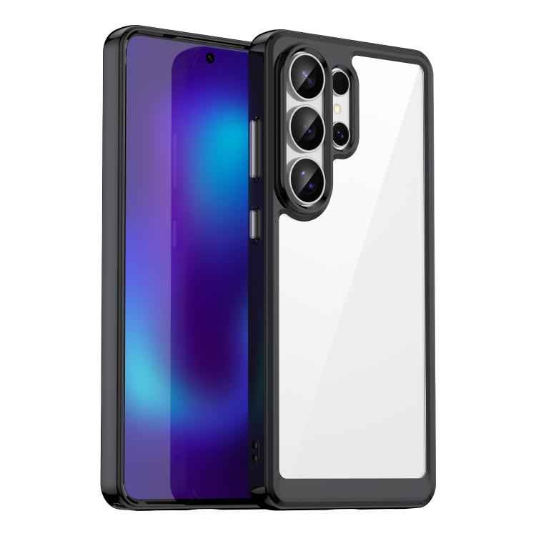 Colorful Series Acrylic Hybrid TPU Phone Case, For Samsung Galaxy S26+ 5G, For Samsung Galaxy S26 Edge 5G, For Samsung Galaxy S26 Ultra 5G, For Samsung Galaxy S26 5G, For Samsung Galaxy S25 Edge 5G, For Samsung Galaxy S25 5G, For Samsung Galaxy S25+ 5G...