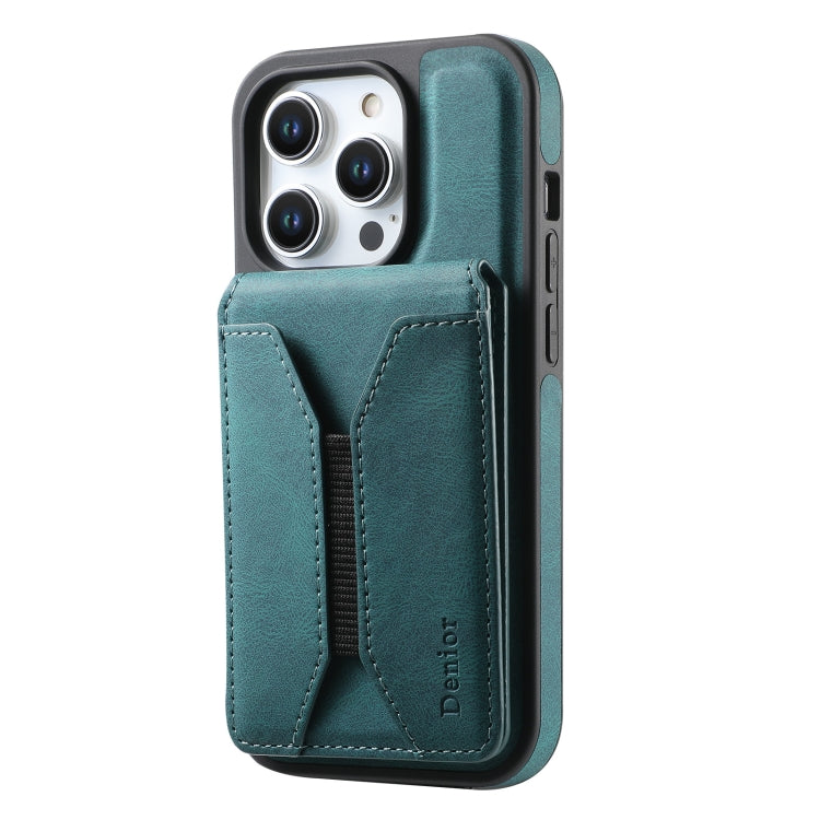 Denior D17 Skin Feel MagSafe Detachable Card Slot Phone Case