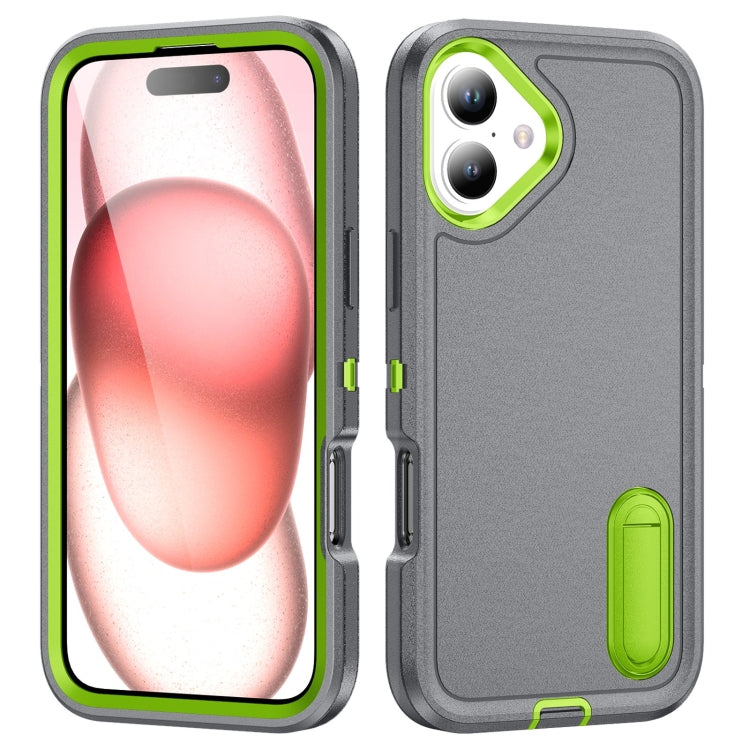 Rugged PC + Silicone Phone Case with Holder