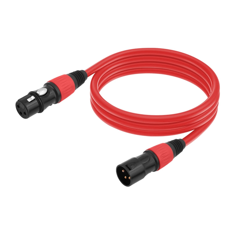 4 Color / Set JC1015 XLR 3pin Male to Female Audio Cable