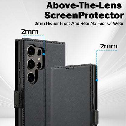 LC.IMEEKE L1 Series Frosted Fine Texture PU Phone Case, For Samsung Galaxy S24 Ultra 5G, For Samsung Galaxy S24+ 5G, For Samsung Galaxy S24 5G, For Samsung Galaxy S23 FE 5G, For Samsung Galaxy S23 Ultra 5G, For Samsung Galaxy S23+ 5G                   ...