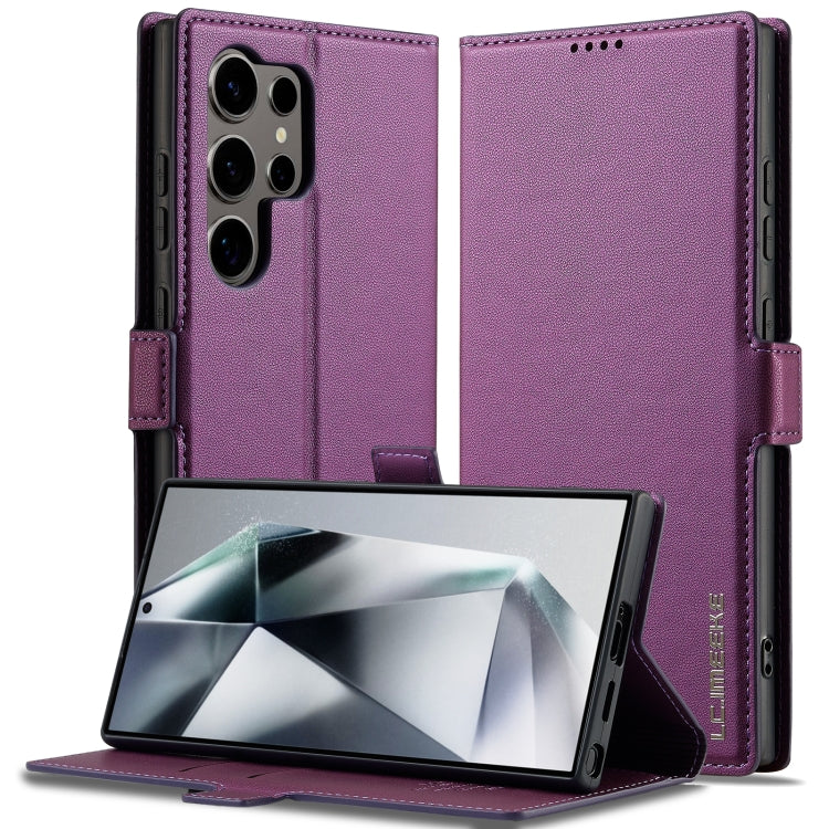 LC.IMEEKE L1 Series Frosted Fine Texture PU Phone Case, For Samsung Galaxy S24 Ultra 5G, For Samsung Galaxy S24+ 5G, For Samsung Galaxy S24 5G, For Samsung Galaxy S23 FE 5G, For Samsung Galaxy S23 Ultra 5G, For Samsung Galaxy S23+ 5G                   ...
