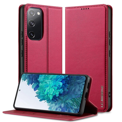 LC.IMEEKE L1 Series Frosted Fine Texture PU Phone Case, For Samsung Galaxy S24 Ultra 5G, For Samsung Galaxy S24+ 5G, For Samsung Galaxy S24 5G, For Samsung Galaxy S23 FE 5G, For Samsung Galaxy S23 Ultra 5G, For Samsung Galaxy S23+ 5G                   ...