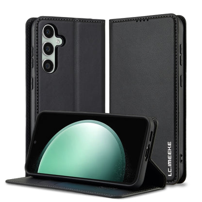 LC.IMEEKE L1 Series Frosted Fine Texture PU Phone Case, For Samsung Galaxy S24 Ultra 5G, For Samsung Galaxy S24+ 5G, For Samsung Galaxy S24 5G, For Samsung Galaxy S23 FE 5G, For Samsung Galaxy S23 Ultra 5G, For Samsung Galaxy S23+ 5G                   ...