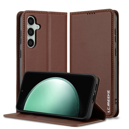 LC.IMEEKE L1 Series Frosted Fine Texture PU Phone Case, For Samsung Galaxy S24 Ultra 5G, For Samsung Galaxy S24+ 5G, For Samsung Galaxy S24 5G, For Samsung Galaxy S23 FE 5G, For Samsung Galaxy S23 Ultra 5G, For Samsung Galaxy S23+ 5G                   ...