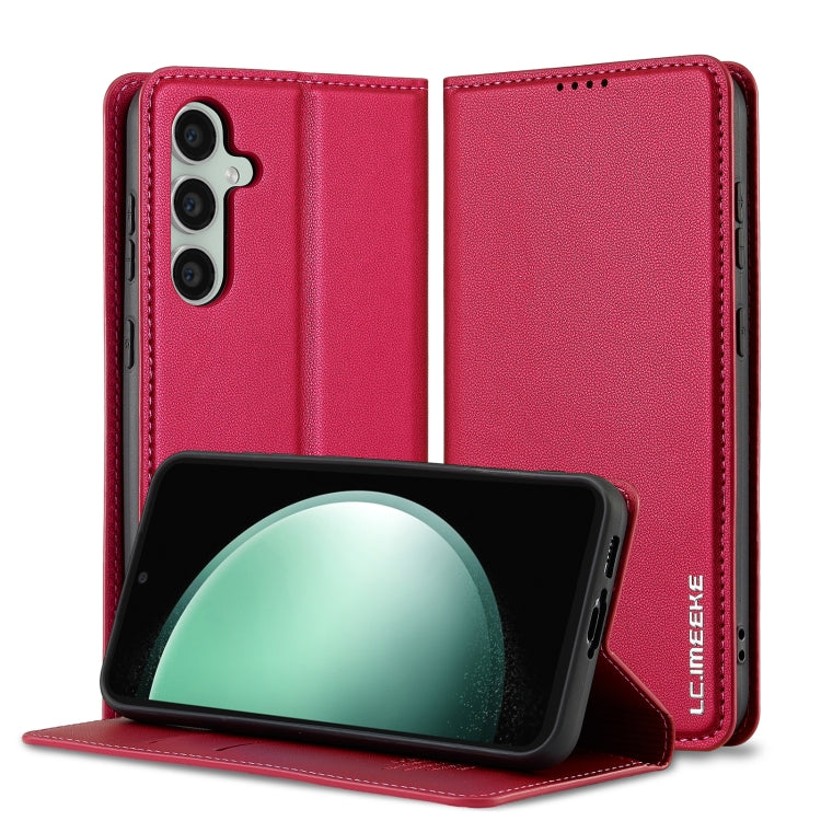 LC.IMEEKE L1 Series Frosted Fine Texture PU Phone Case, For Samsung Galaxy S24 Ultra 5G, For Samsung Galaxy S24+ 5G, For Samsung Galaxy S24 5G, For Samsung Galaxy S23 FE 5G, For Samsung Galaxy S23 Ultra 5G, For Samsung Galaxy S23+ 5G                   ...
