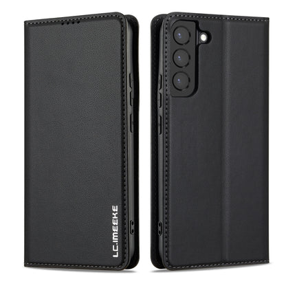 LC.IMEEKE L1 Series Frosted Fine Texture PU Phone Case, For Samsung Galaxy S22+ 5G, For Samsung Galaxy S22 5G, For Samsung Galaxy S21 5G, For Samsung Galaxy S21+ 5G, For Samsung Galaxy S21 Ultra 5G