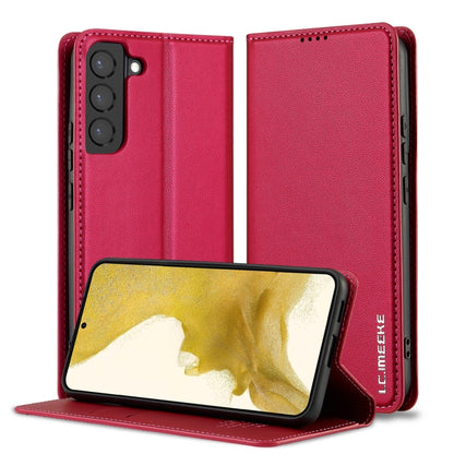 LC.IMEEKE L1 Series Frosted Fine Texture PU Phone Case, For Samsung Galaxy S22+ 5G, For Samsung Galaxy S22 5G, For Samsung Galaxy S21 5G, For Samsung Galaxy S21+ 5G, For Samsung Galaxy S21 Ultra 5G