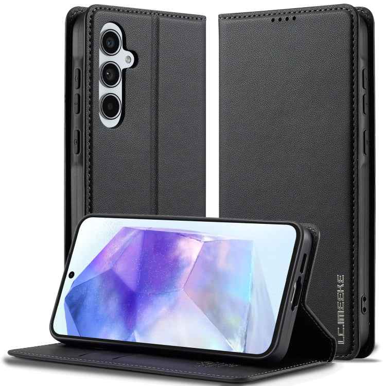 LC.IMEEKE L1 Series Frosted Fine Texture PU Phone Case, For Samsung Galaxy S26+ 5G, For Samsung Galaxy S26 Ultra 5G, For Samsung Galaxy S26 5G, For Samsung Galaxy S25 Edge 5G, For Samsung Galaxy S25 5G, For Samsung Galaxy S25+ 5G                       ...