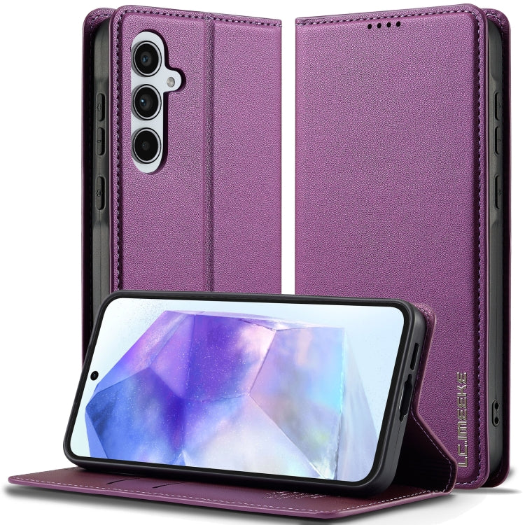 LC.IMEEKE L1 Series Frosted Fine Texture PU Phone Case, For Galaxy S26 FE 5G, For Samsung Galaxy S26+ 5G, For Samsung Galaxy S26 Ultra 5G, For Samsung Galaxy S26 5G, For Samsung Galaxy S25 Edge 5G, For Samsung Galaxy S25 5G, For Samsung Galaxy S25+ 5G ...